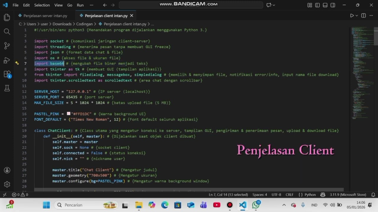 Project UAS Komunikasi Client Server