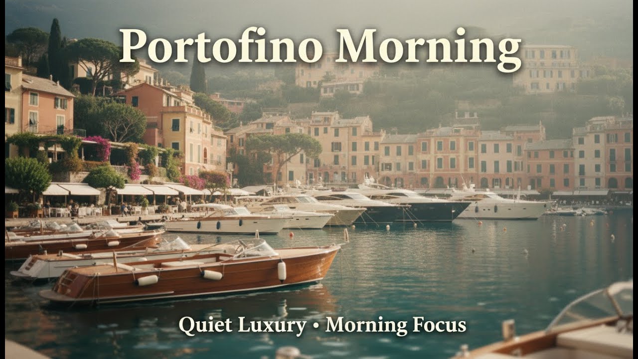 Old Money Morning in Portofino | Calm Instrumental Music