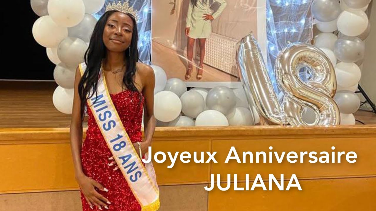 ANNIVERSAIRE DE JULIANA NZAL...18ANS