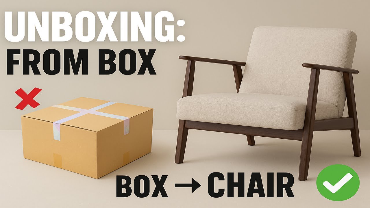 How to Build the IKEA Ekenäset Chair | Step-by-Step Assembly