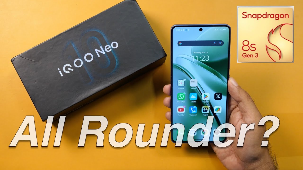 iQOO Neo 10R - The Ideal All Rounder Smartphone for Rs 25K