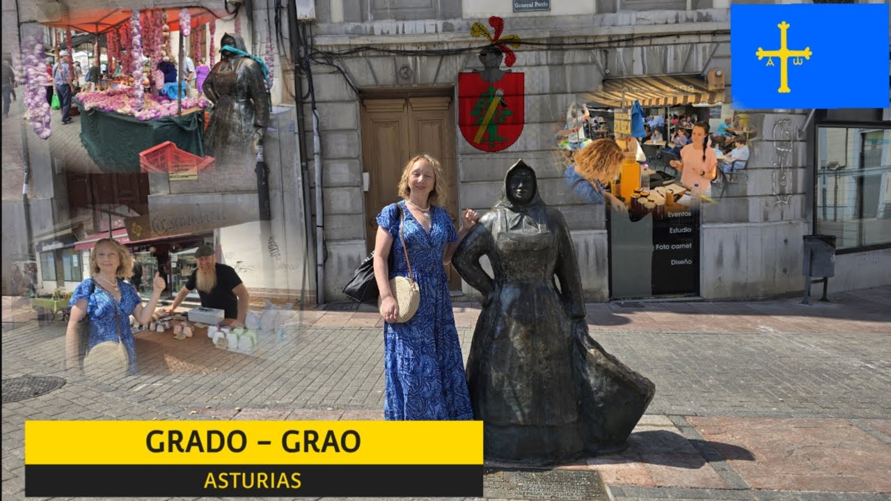 Grado (Grao) 🏘️ Asturias 🌳 mercado y tradición 🛍️😍