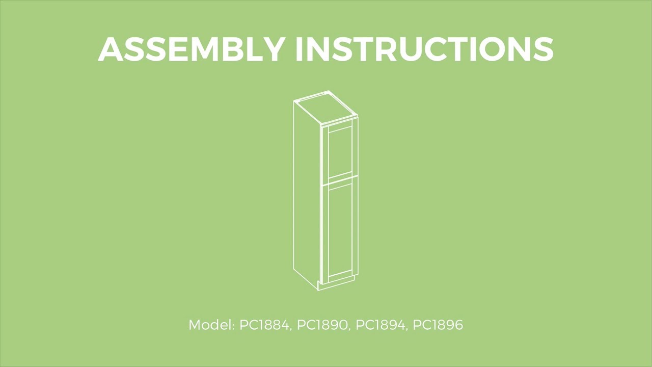 Parriott Wood | Assembly Instructions | PC1884, PC1890, PC1894, PC1896