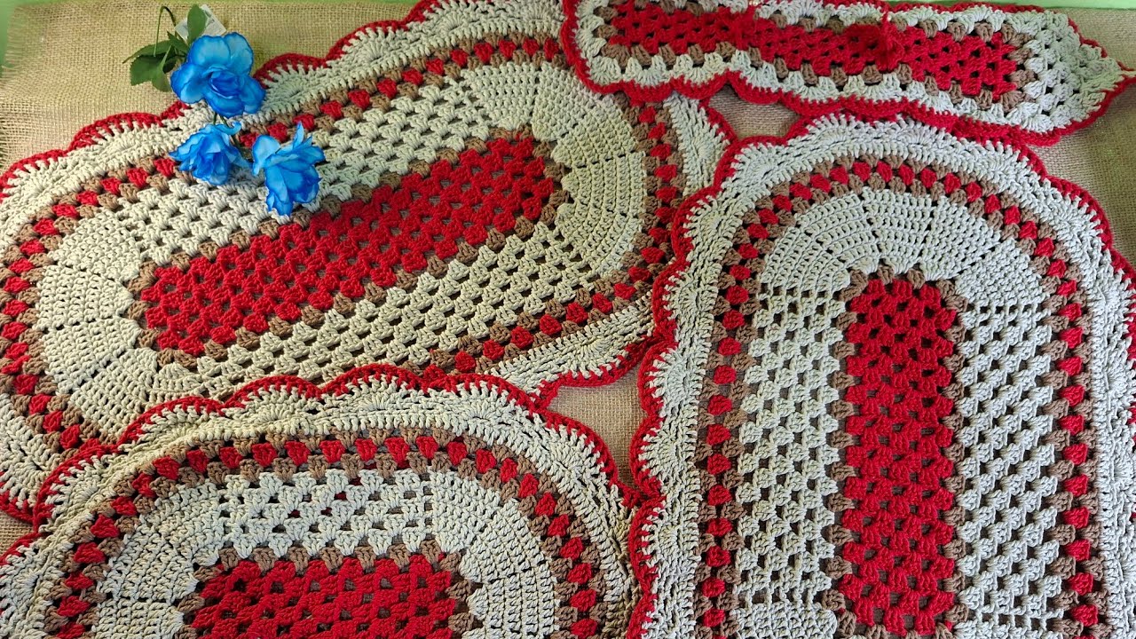 ❤️💥🦋jogo de banheiro finalizado #crochê #croche #crochê #artesanato 
