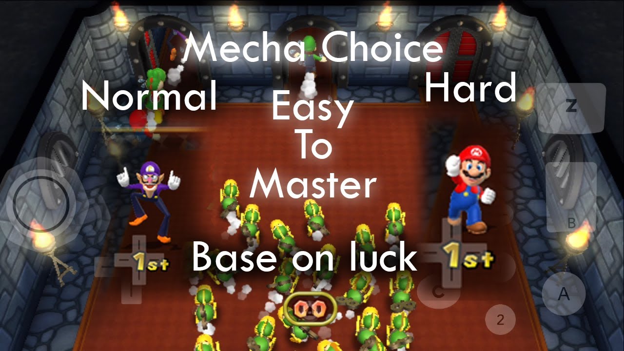 Mecha Choice Easy To Master (Mario Party 9)