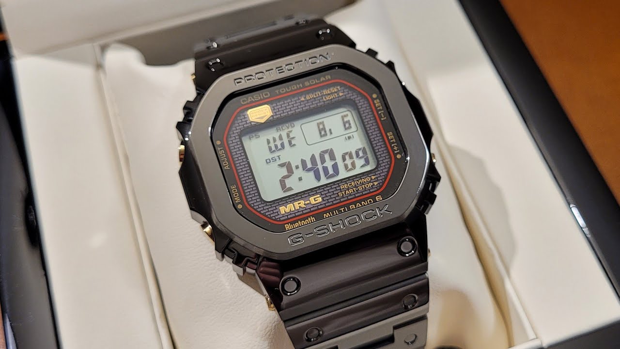 Casio G-Shock MRG-B5000B-1 - unboxing, recenzja, porównanie i przymiarka [PL]