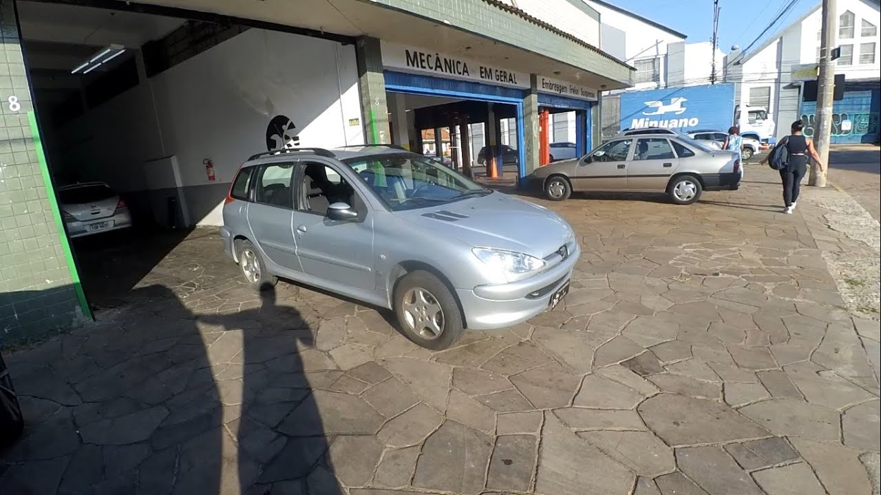 Peugeot 206 SW 1.6 16v flex Revisão de compra correias, filtros, fluidos e mais