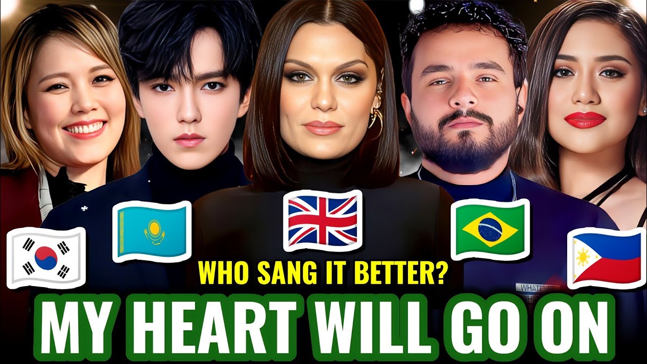 MY HEART WILL GO ON  - Dimash 🇰🇿, Morissette 🇵🇭, Gabriel 🇧🇷, Jessie J🇬🇧, Sohyang 🇰🇷, Corvyx🇺🇸 & more