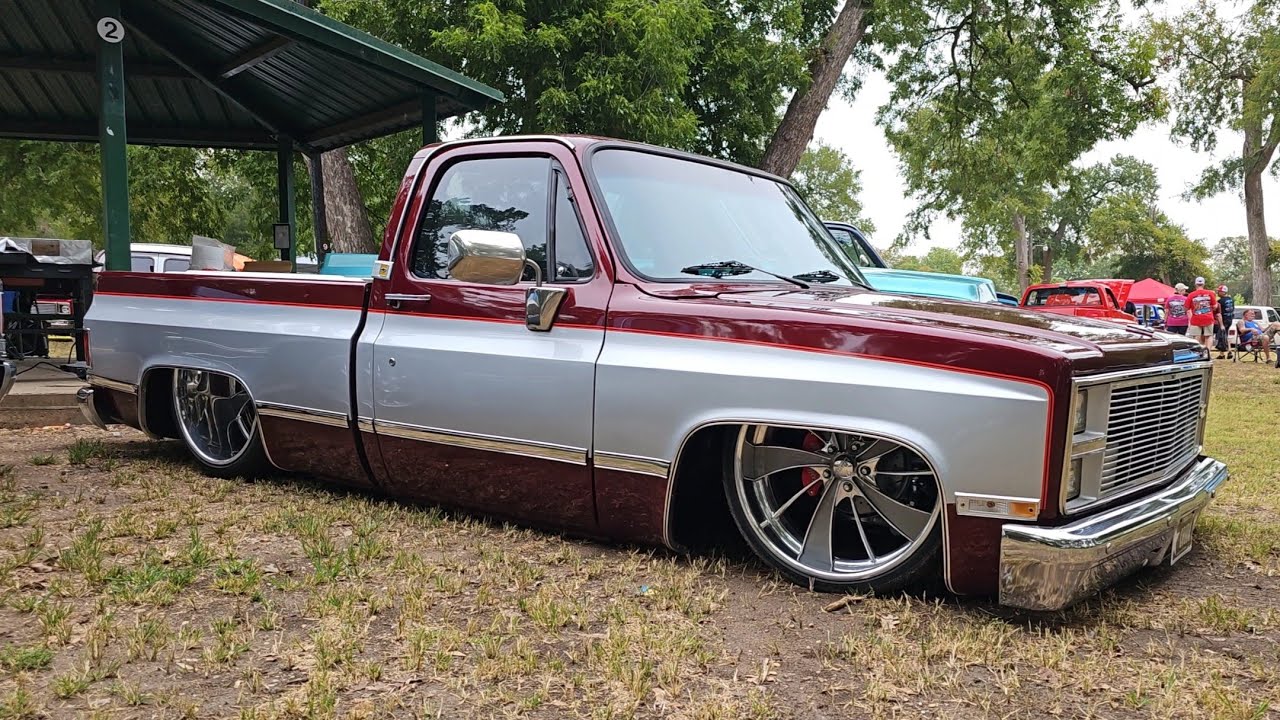 TEXAS TRUCK SHOW!!!! 2023 C10'S IN THE PARK! Getzendaner Park, Waxahachie, Texas. LET'S GO!!! 4k