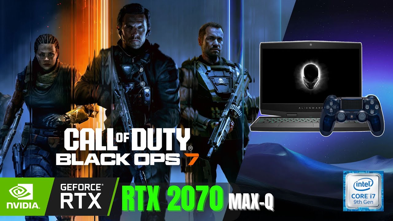 Call of Duty Black Ops 7 Beta | RTX 2070 Max-Q Laptop 🎮 | Alienware m15 | Best Graphics Settings
