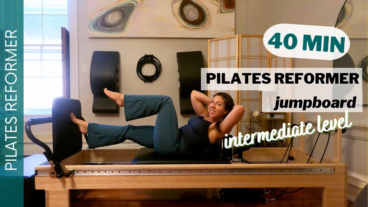 PILATES REFORMER JUMPBOARD Workout | 40 Min | Intermediate Level | High Intensity