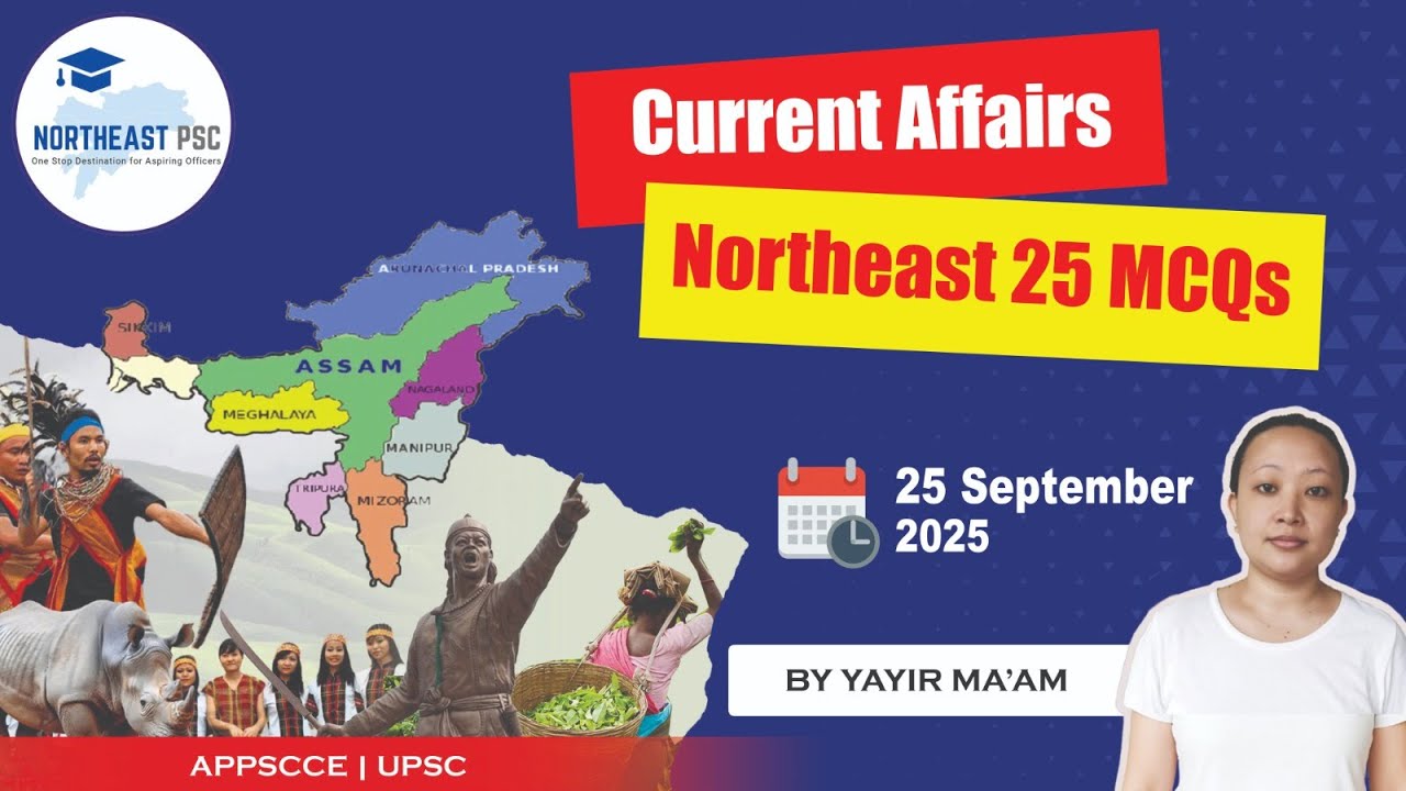 Current Affairs | 25 MCQs Part 2 | APPSC & APSSB |