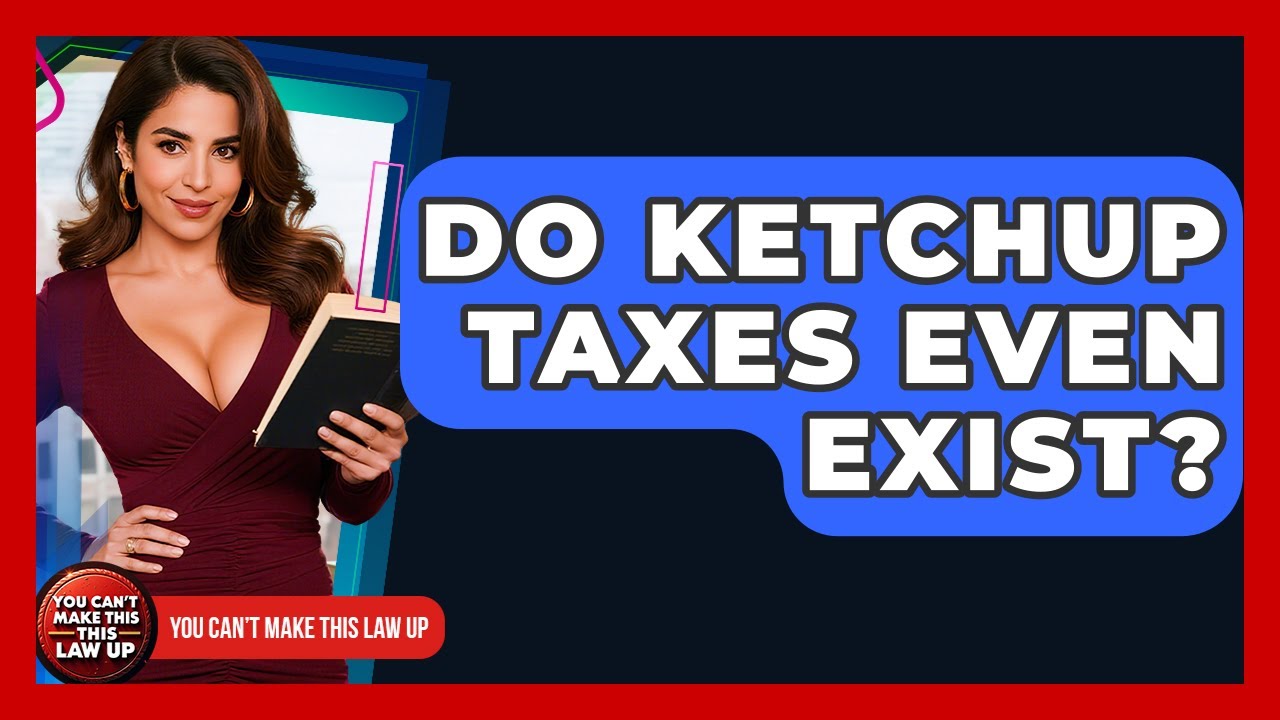Do Ketchup Taxes Even Exist? - You Cant Make This Law Up