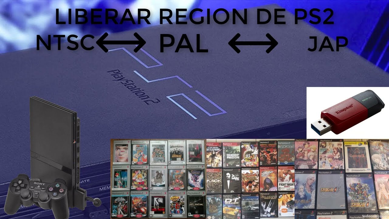 LIBERAR REGION DE PS2 SUPER SENCILLO