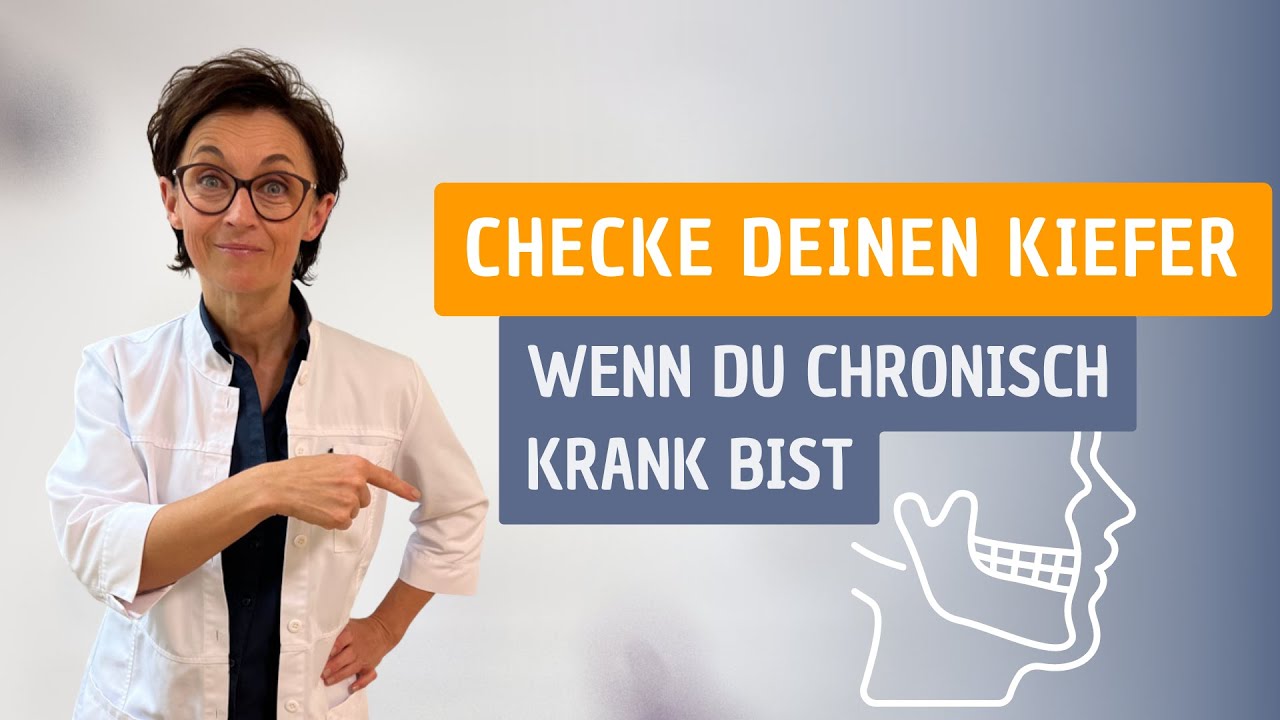Checke deinen Kiefer, wenn du chronisch krank bist