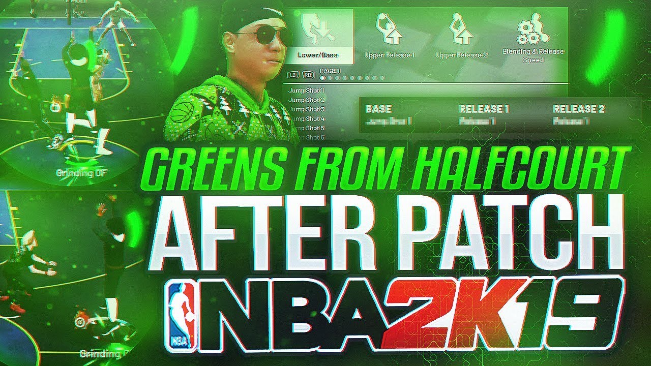 *NEW* BEST JUMPSHOT AFTER ALL PATCHES!! AUTOMATIC GREENS WITH THE BEST JUMPSHOT ON NBA 2K19!!!