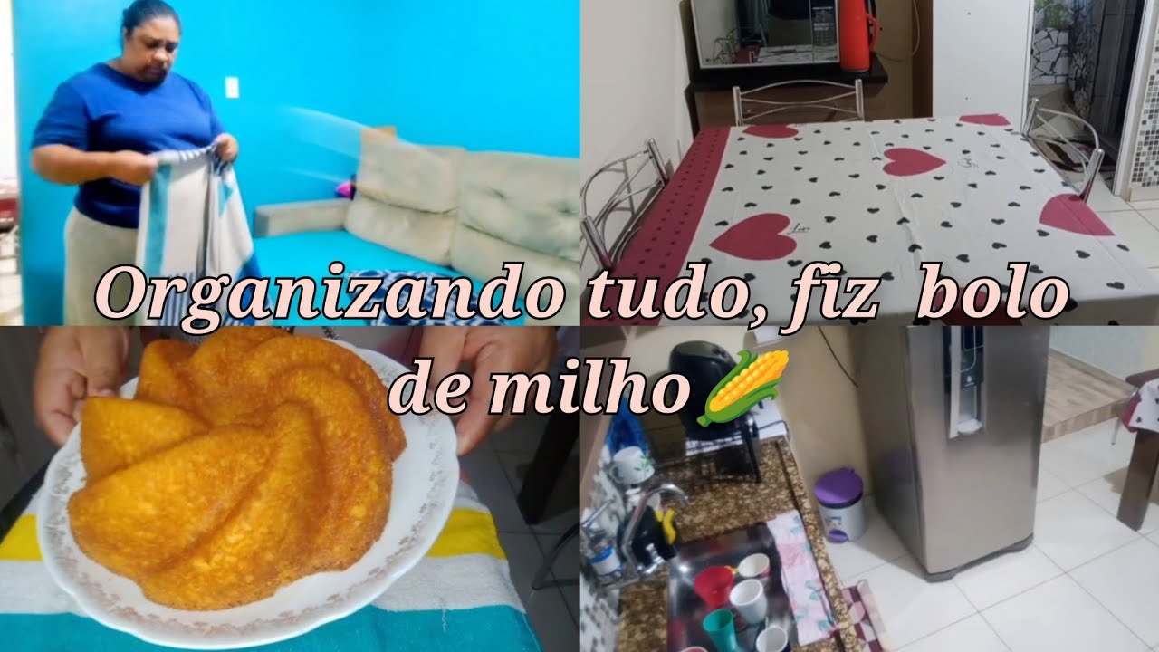 ORGANIZAÇÃO FEITA,BOLO PRONTO 