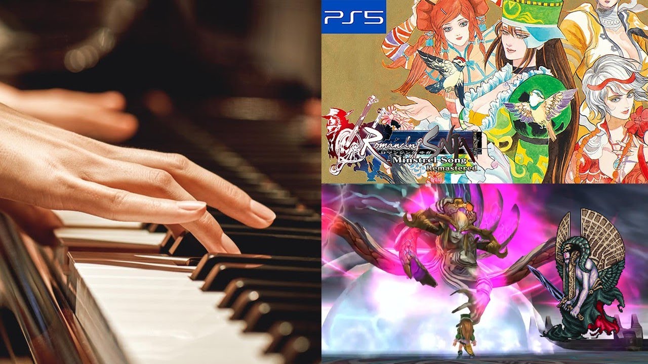 Romancing SaGa | Saruin Unchained - The Final Battle[MIDI Piano Cover]
