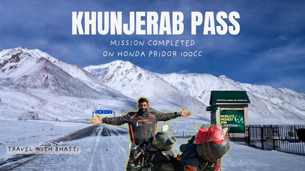 Mission Khunjerab Pass Completed | 29 Hours Ride to islamabad | Honda Pridor 100cc 🏍️| Final Episode