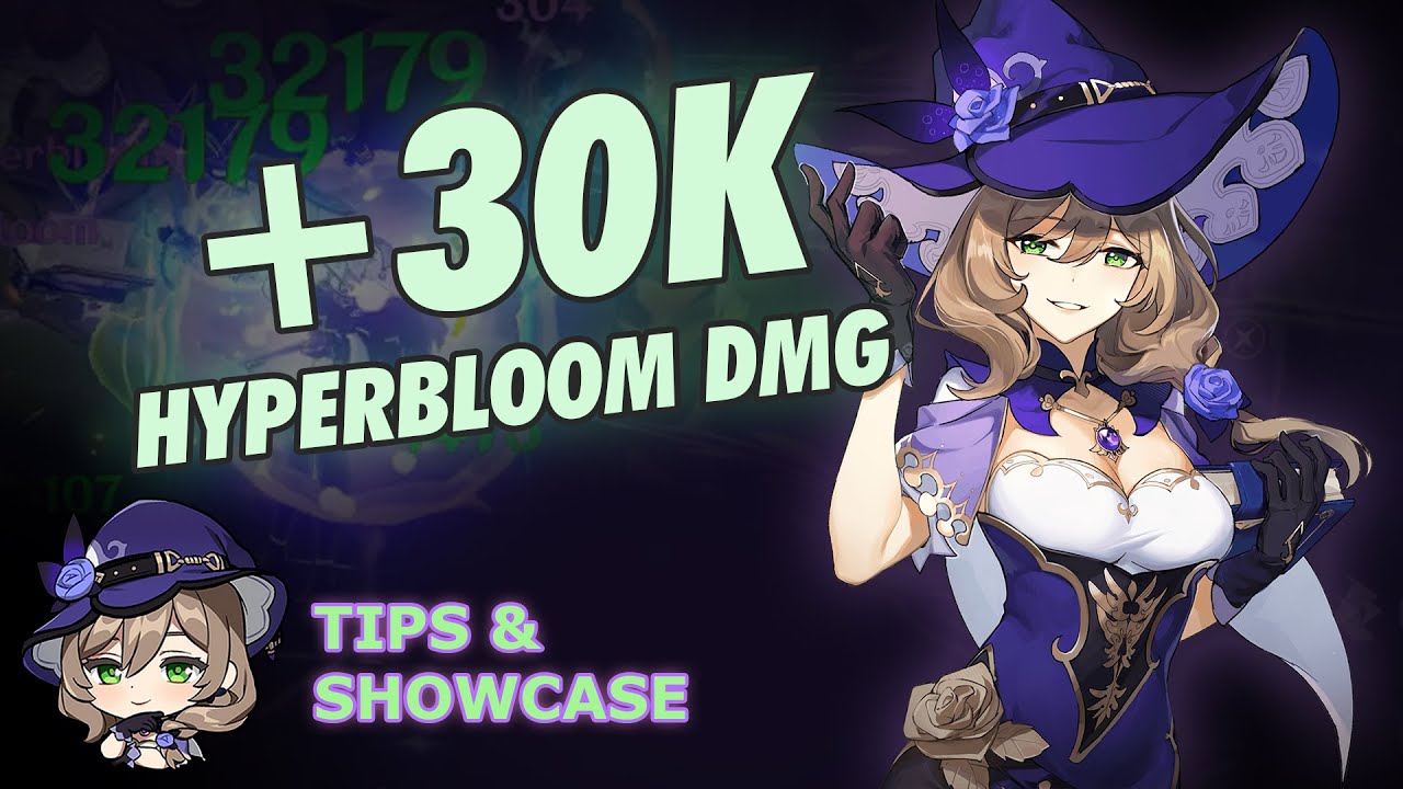 LISA HYPERBLOOM DPS - Tips & Showcase - Genshin Impact
