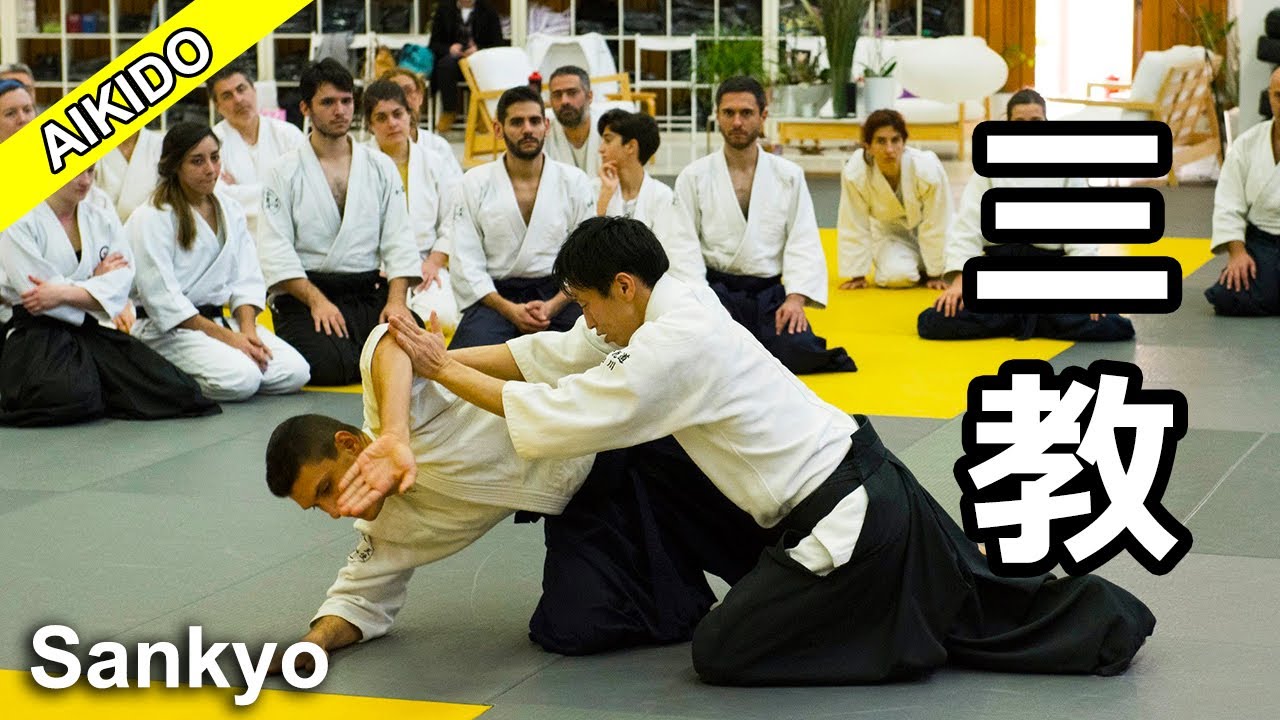Aikido - Shomenuchi Sankyo - SHIRAKAWA RYUJI shihan