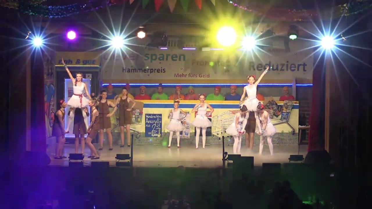 Burg Elf 2023 - Showtanz der Teeniegarde