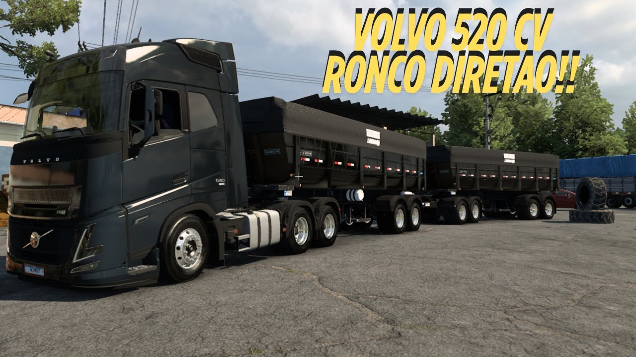 Volvo  520 CV ronco direto ets 2 1.56  atualizado