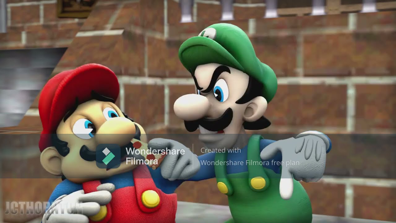 [Uberduck.ai] A Basement Divided but it's done by the modern voices of Mario and Luigi