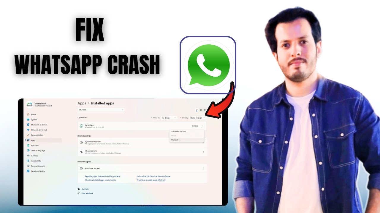 Как исправить сбой приложения WhatsApp Desktop в Windows 10 или 11 [Быстрое решение]