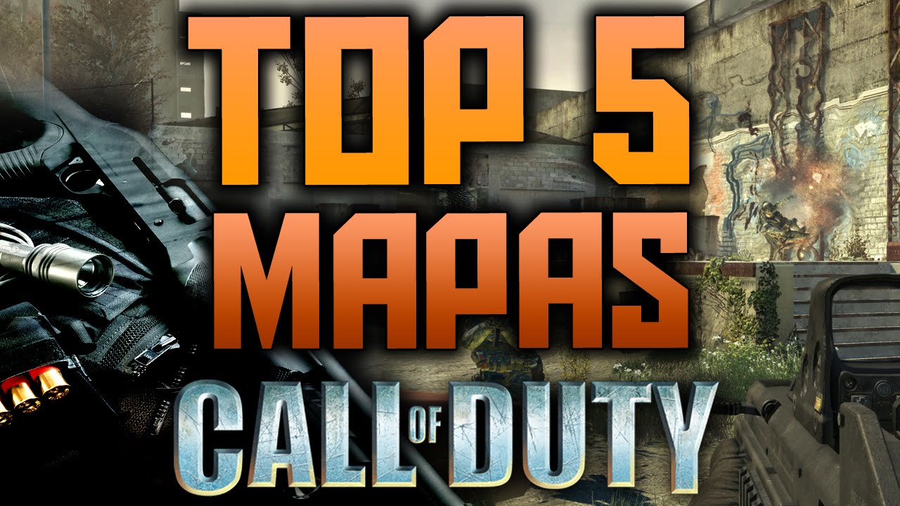 TOP 5 Mapas de Call of Duty | AlphaSniper97