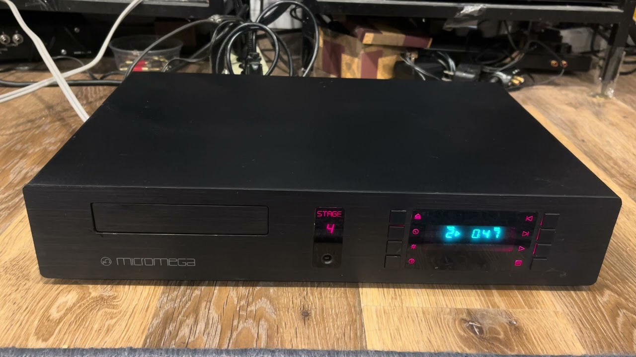 Micromega Stage 4 cd player test 