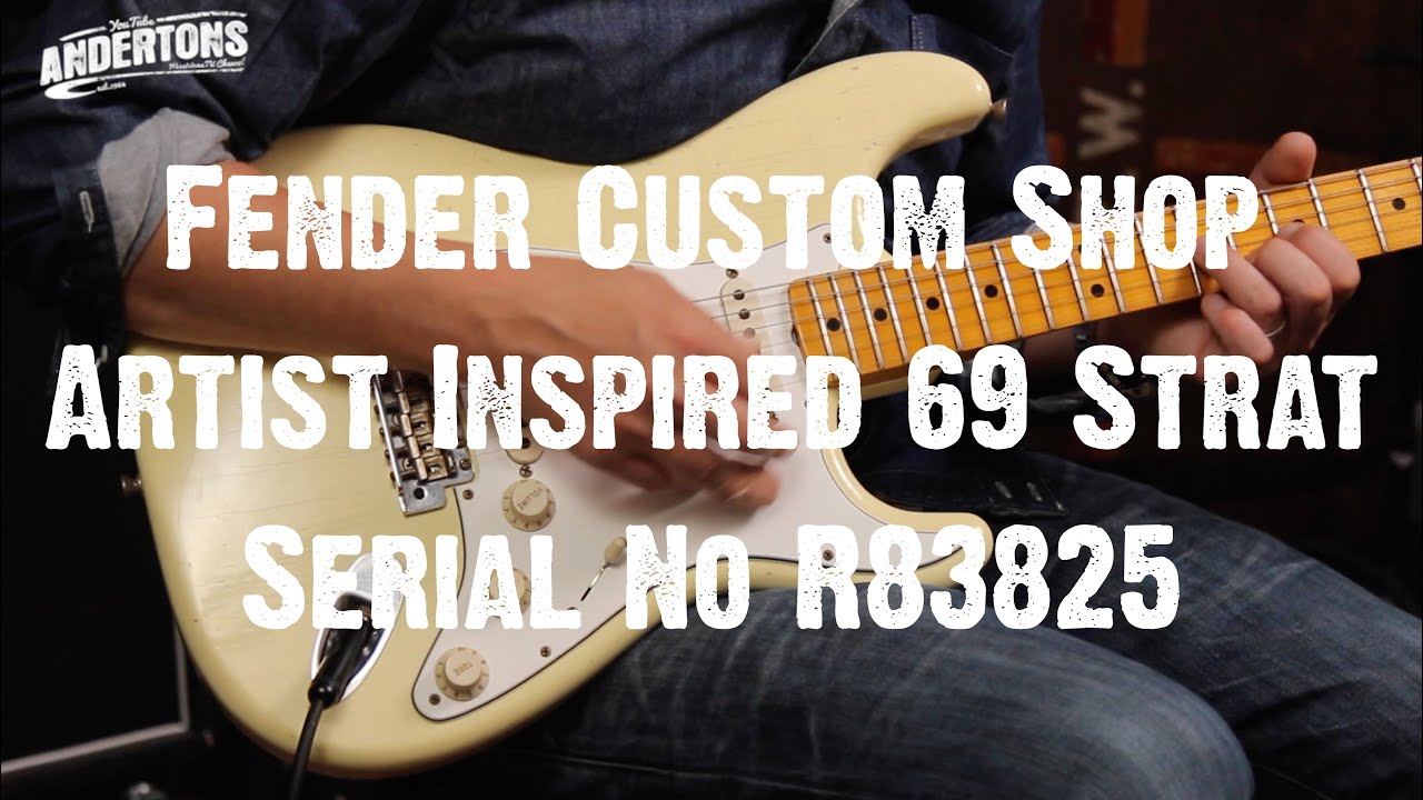 Top Shelf Guitars - Fender Custom Shop Artist Inspired 69 Strat Serial No R83825