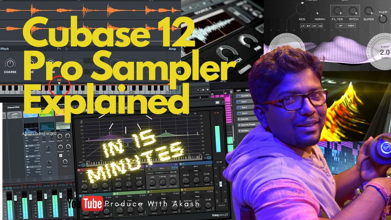NEW CUBASE 12 pro Sampler Track | Sampler Track explained | Sampling simplified | Produce WIth Akash