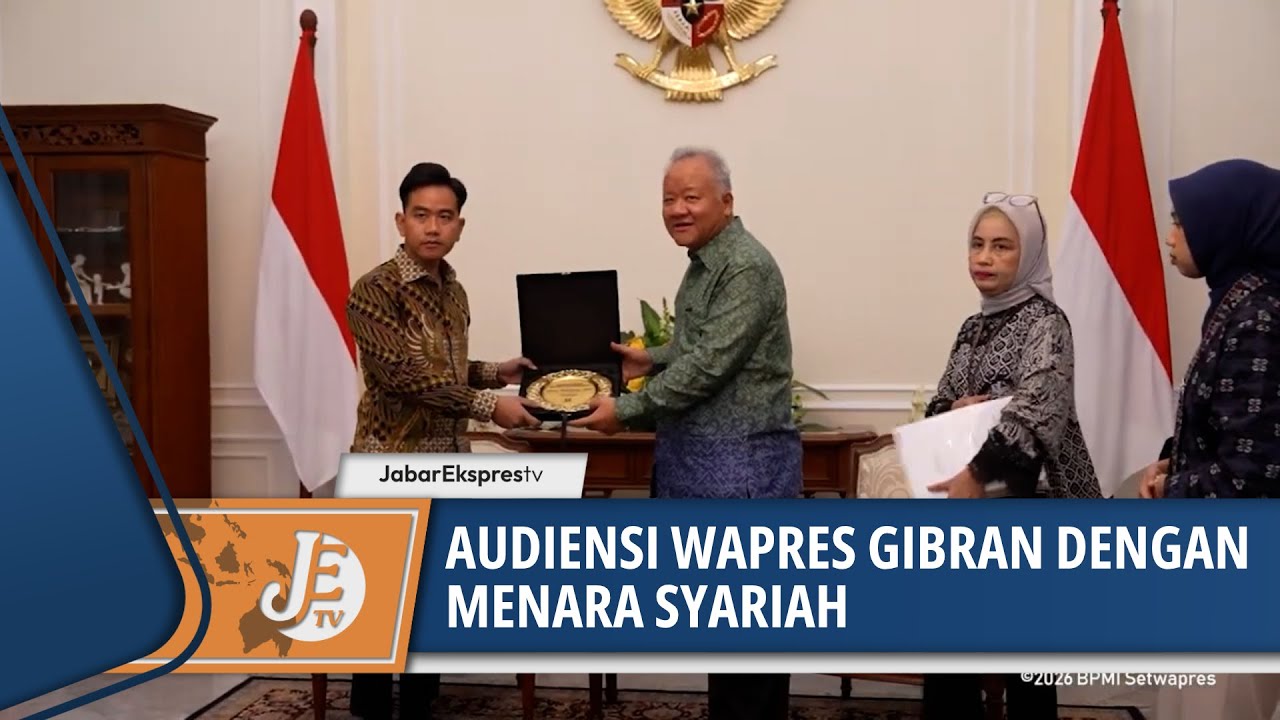 WAPRES TERIMA AUDIENSI MENARA SYARIAH, BAHAS PERKEMBANGAN PUSAT BISNIS SYARIAH TERINTEGRASI