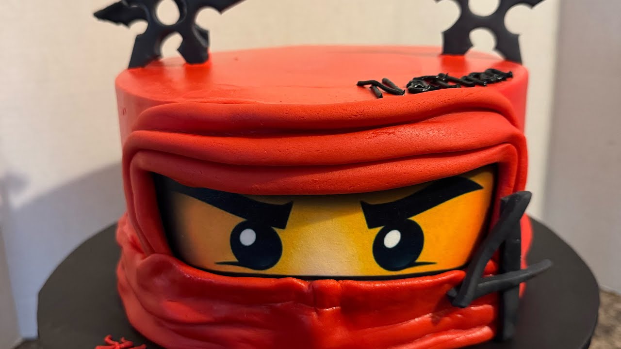 Ninjago cake step by step.
