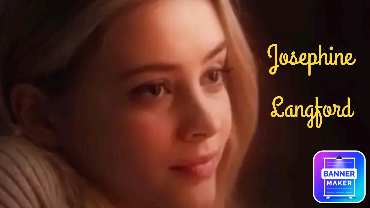 JOSEPHINE LANGFORD , una Actriz, Joven, Rubia y Bonita