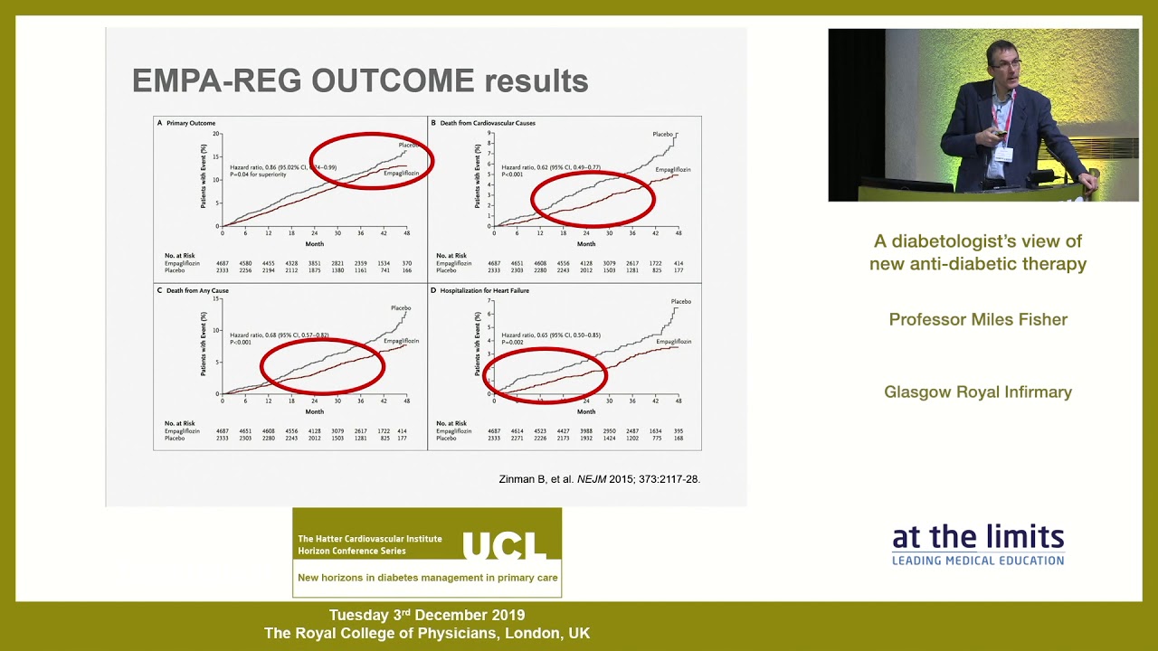 Professor Miles Fisher - A diabetologist’s view of new anti-diabetic therapy.