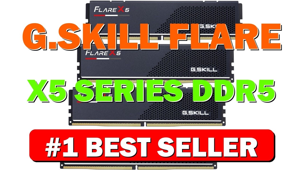 G.SKILL Flare X5 Series DDR5 RAM (AMD EXPO) 192GB (4x48GB) 6000MT s CL28 36 36 96 - B0FHN24M8C