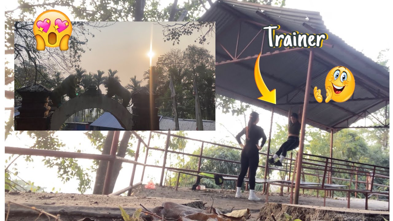 Barsou paxi yo bato feri jadei xum😍|| evening walk🏃‍♀️👭|| Exercise💪||Nature🍂 #bhawanadibuma🌸