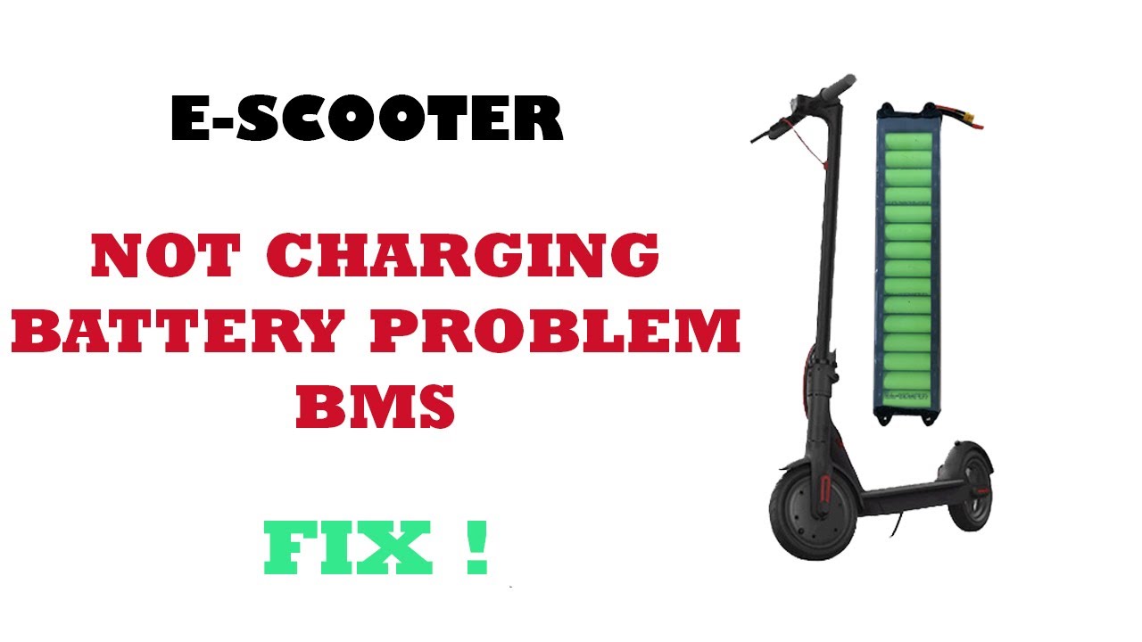 ELECTRIC SCOOTER BATTERY ISSUES - BMS REPAIR