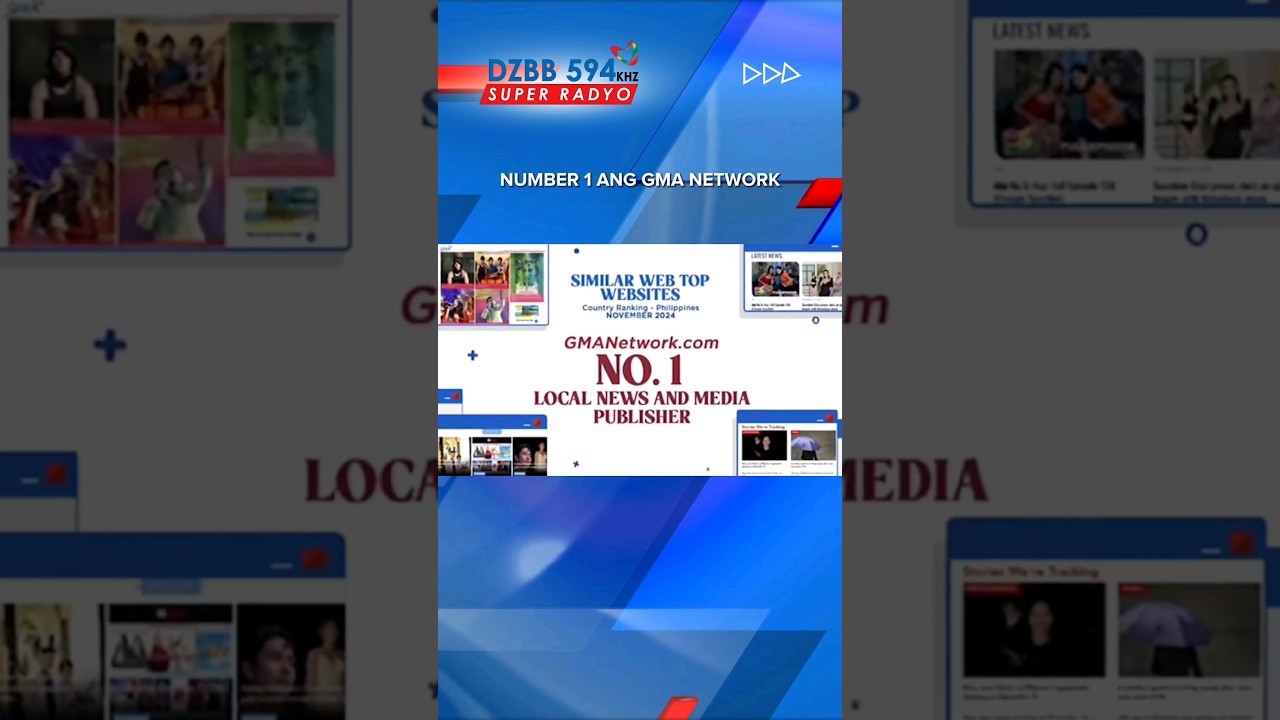 Number 1 ang GMA Network. #dzbb