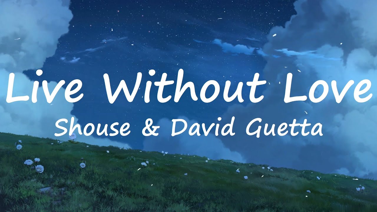 Shouse & David Guetta - Live Without Love (Lyrics Video)