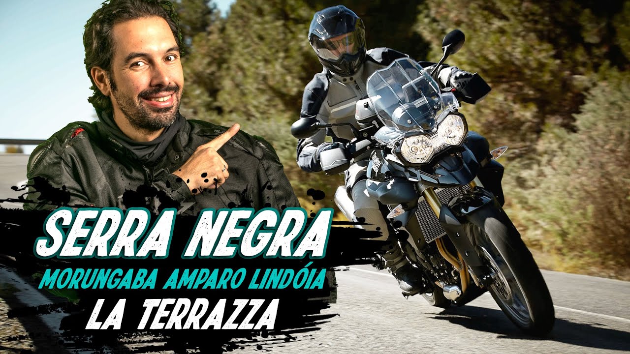 VIAGEM DE MOTO DE TRIUMPH TIGER 800 - SERRA NEGRA E CIRCUITO DAS ÁGUAS 👊✊✊✊