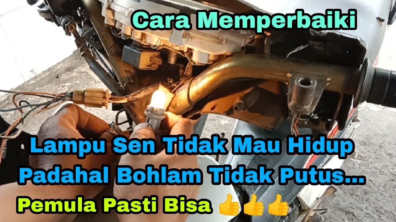 Lampu Sen Supra Fit Mati Ini Sebabnya @asmchannel1505