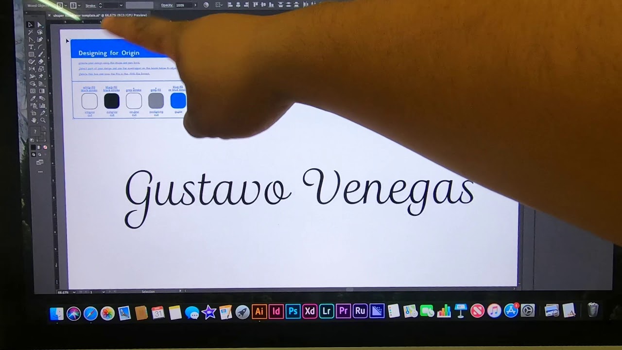How to make text into an SVG for Shaper Origin on Illustrator