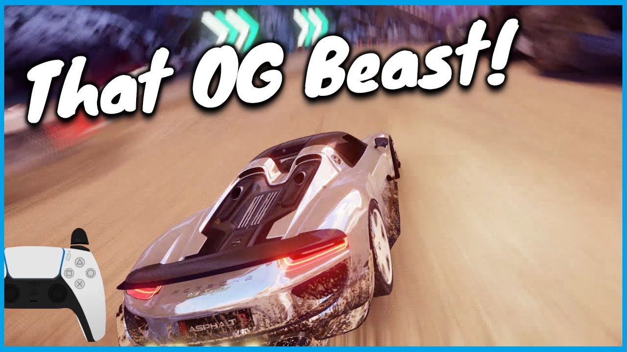 That OG Class A Beast! | Asphalt 9 5* Golden Porsche 918 Spyder Multiplayer