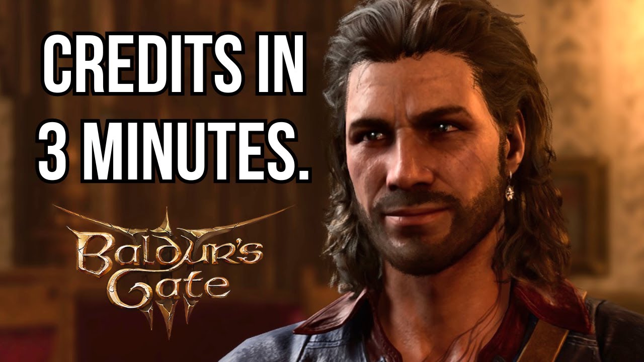 Baldur's Gate 3 Any% Speedrun in 3:23 (Former World Record)