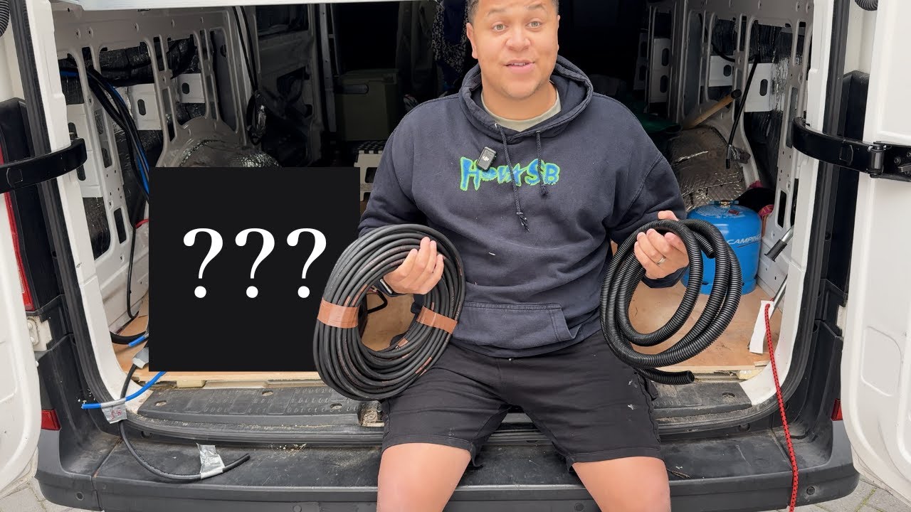 Campervan Electrics - First Fix with a Twist