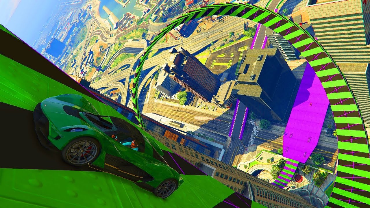This Loop Is LITERALLY Impossible - GTA V Online Funny Moments | JeromeACE