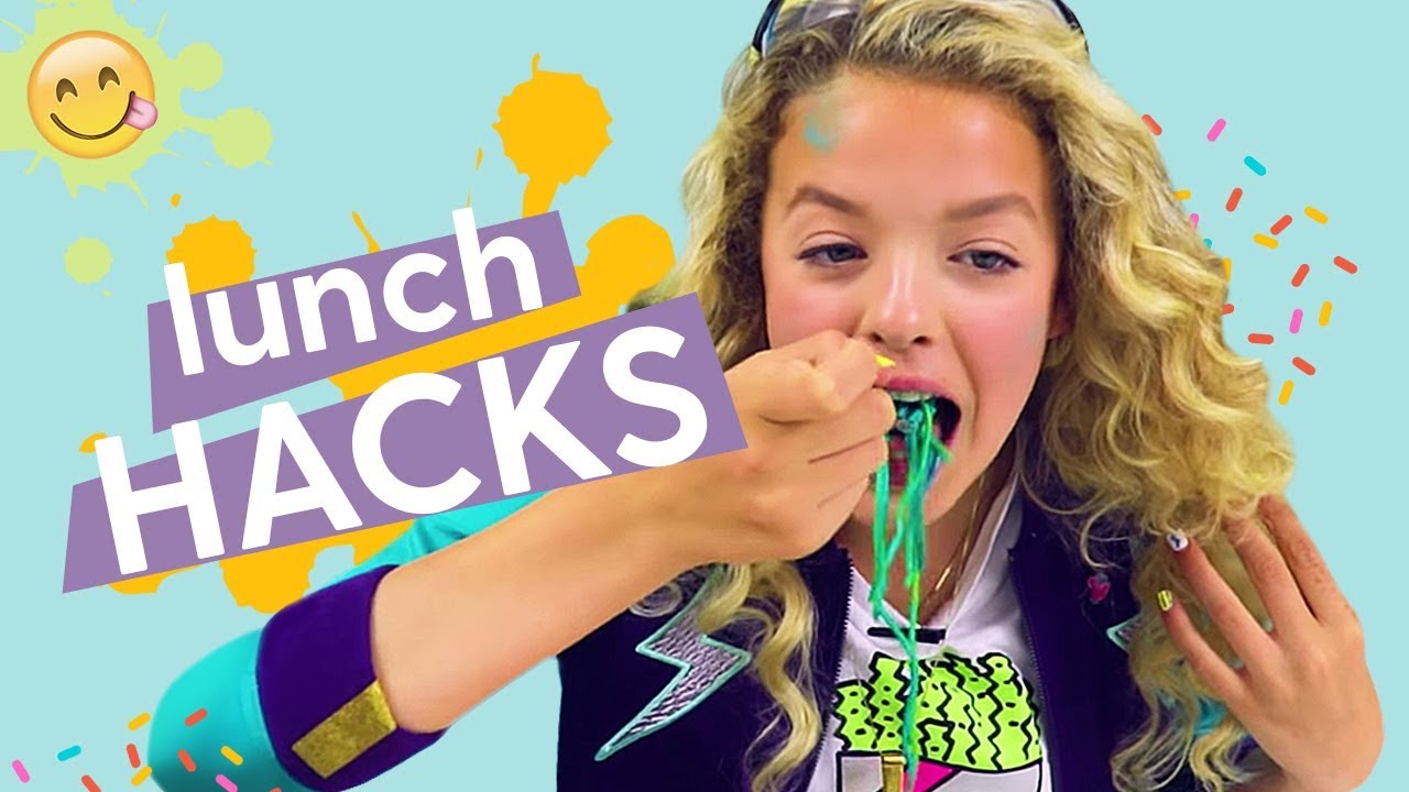 School Lunch Hacks: Rainbow Pasta, DIY Thermos, Bento Box Lunch Ideas | GoldieBlox
